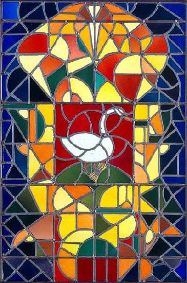 Theo van Doesburg Stained-glass Composition I. China oil painting art